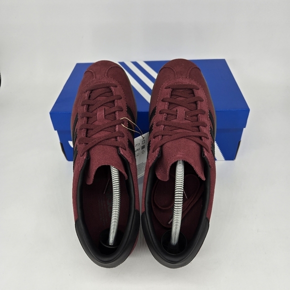 adidas Stadt Men\'s Suede Burgundy Shoes Size 9 New JQ9009 main image 5